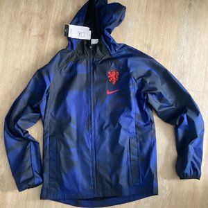 Nike Netherlands Football Soccer Training Hooded Jacket World Cup Size Medium